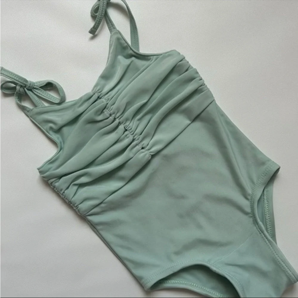 NWT Kate Quinn UPF 50+ Baby Swimsuit Blue One Piece 3-6M 6-9M 12-18M